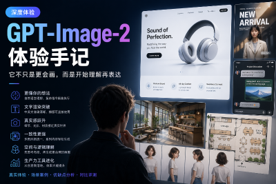 GPT-Image-2 体验手记：它不只是更会画，而是开始“理解再表达”